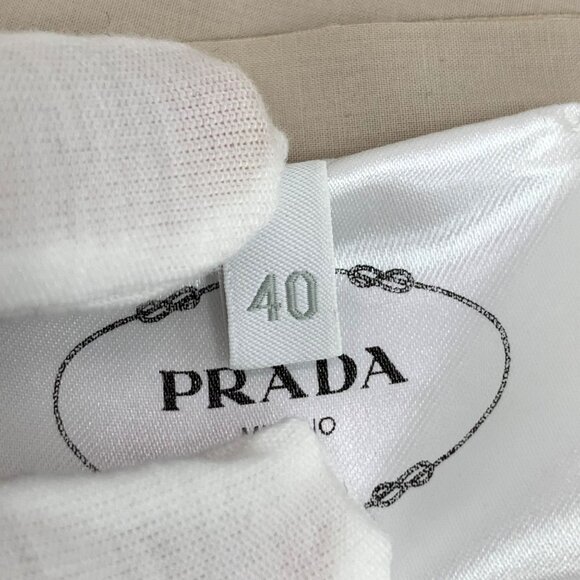 Prada 2024 Brown cotton trench coat - Picture 8 of 9